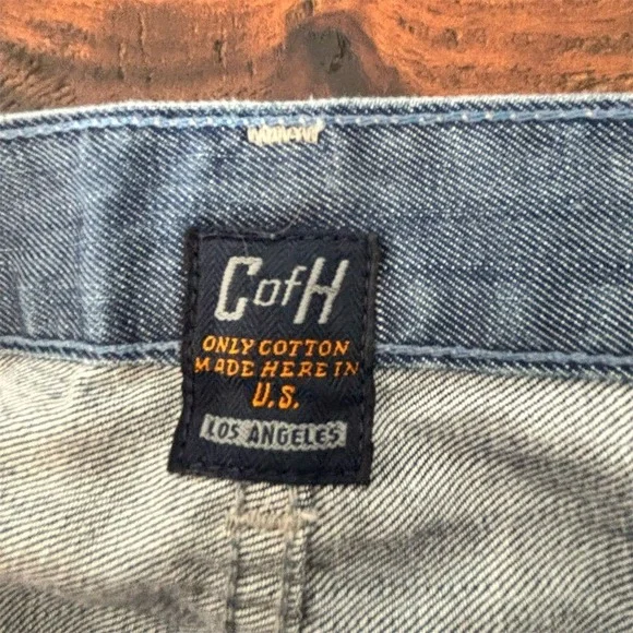 Citizens of Humanity Sid Straight Leg Jeans Blue Mens 33 Made in USA Denim - Picture 4 of 13